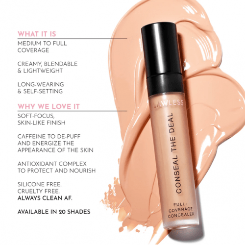 LAWLESS CONCEALER BLUSHED HONEY LAWLESS CONCEALER BLUSHED HONEY